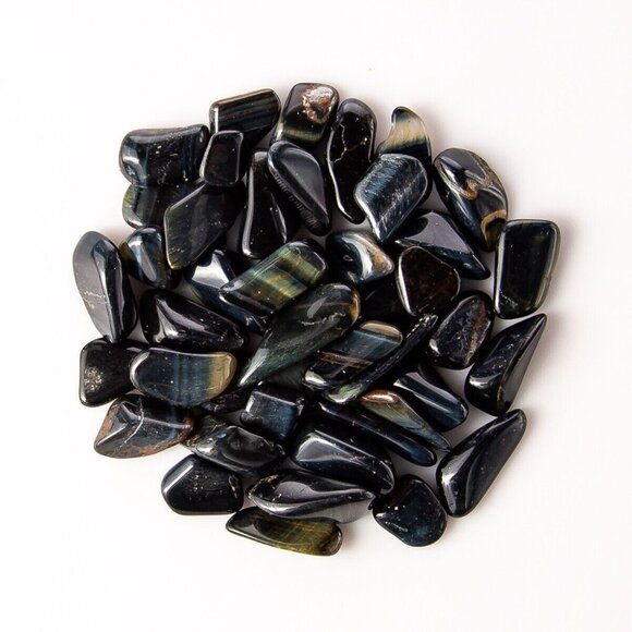 1 Pound Tumbled Gemstone Collection Red Multi Blue Gold Tigers Eye Small Stones - Picture 7 of 11